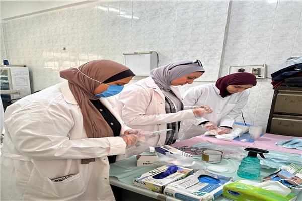 جامعة الإسكندرية تُنظّم قافلة طبية شاملة