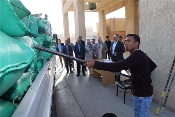  عملية توريد محصول القمح