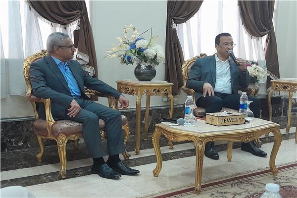 خلال زيارة وزير الاتصالات لمحافظة بني سويف