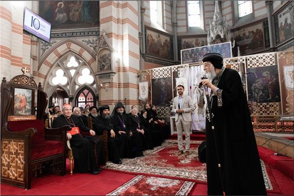 بحضور البابا تواضروس..احتفالية ذكرى تدشين كاتدرائية العذراء المنتصرة بڤيينا   