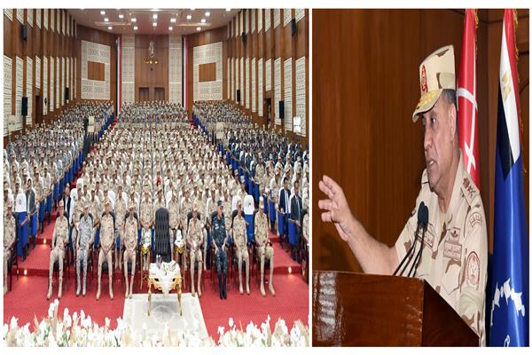 وزير الدفاع والإنتاج الحربي يلتقي عدداً من مقاتلي المنطقة الغربية العسكرية
