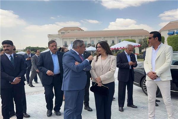 وزيرة الثقافة تقوم بجولة ميدانية في رحاب مدينة الفنون والثقافة بالعاصمة الجديدة