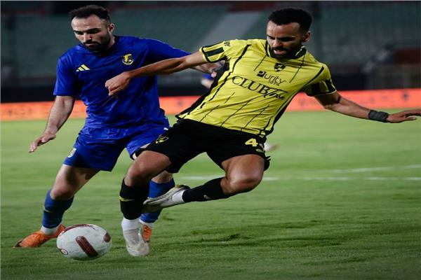 جانب من مباراة وادي دجلة وكهرباء الإسماعيلية 