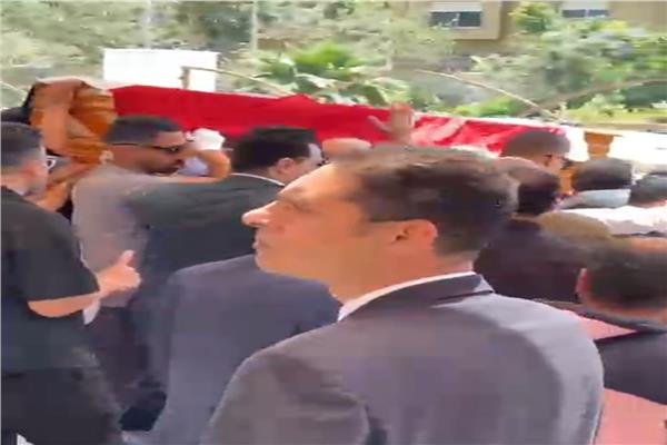 جثمان الفنان الراحل هاني شاكر 