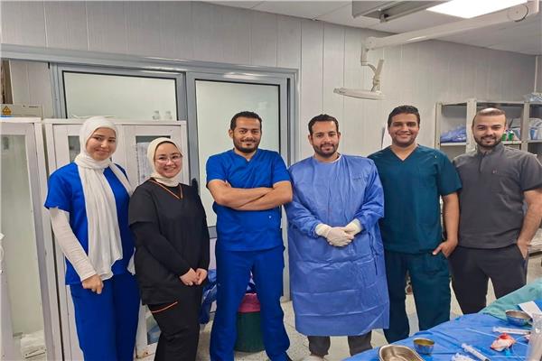المريض داخل مستشفى العريش العام