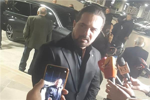 وائل جسار يصل عزاء هاني شاكر