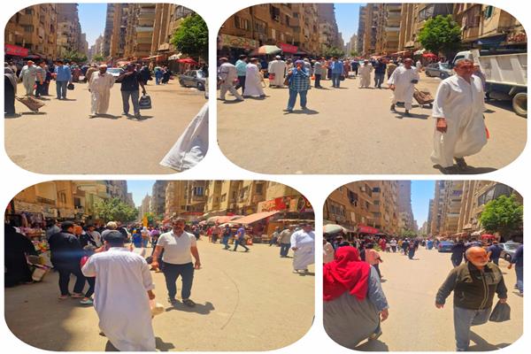 شا رع الدكتور لاشين بدون باعة جائلين