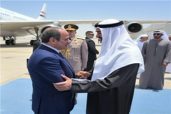 الرئيس السيسي والشيخ محمد بن زايد