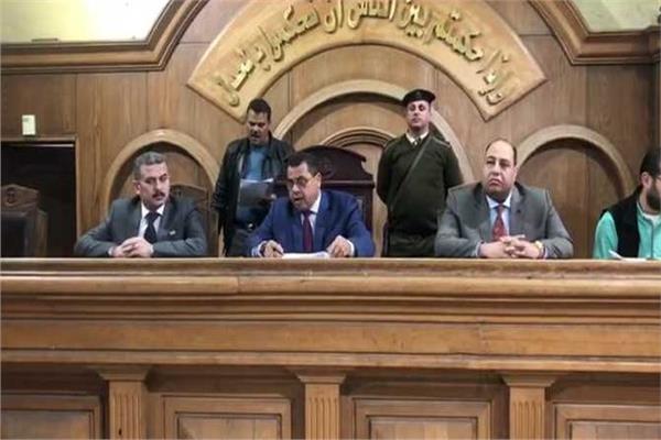 هيئة المحكمة برئاسة المستشار سامي عبد الحليم