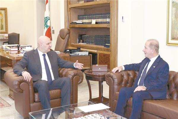 الرئيس اللبنانى يجتمع مع السفير الأمريكى فى بيروت