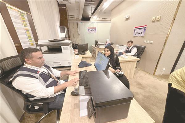 متابعة مستمرة للحجاج المصريين بالأراضى المقدسة