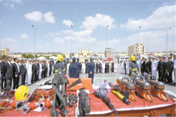 فعاليات برنامج المعايشة لطلبة الجامعات داخل أكاديمية الشرطة