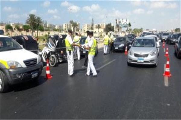 حملات مرورية مكثفة
