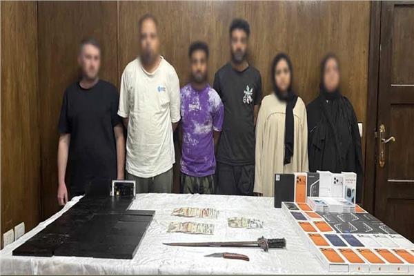 عصابة سرقة مصنع ألبان القطامية 