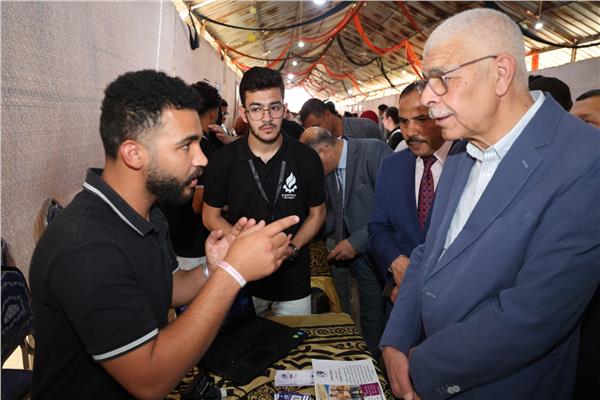 رئيس جامعة المنوفية يفتتح النسخة الـ15 لمعرض مشروعات الهندسة الإلكترونية