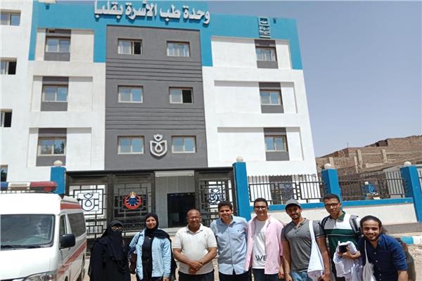 جامعة المنيا تنظم قافلة طبية شاملة لقرية قلبا