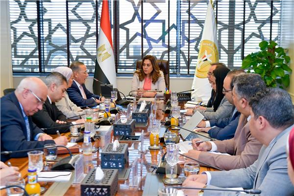 وزيرة التنمية المحلية والبيئة تبحث فرص الاستثمار المستدام 