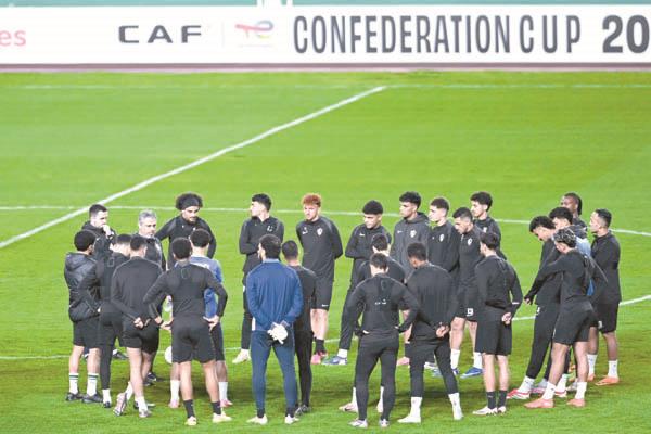 الزمالك  فى «معسكر التتويج»