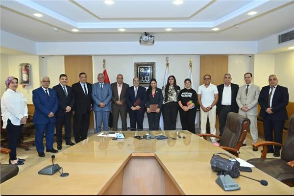  التموين بروتوكول تعاون مشترك مع مؤسسة حماة مصر للتنمية المستدامة