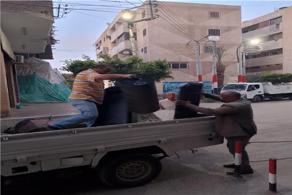 ضبط ومصادرة لأجهزة الصوت والتلوث السمعي بمدن الدقهلية