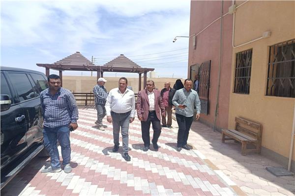 نائب محافظ شمال سيناء يتفقد مشروعات خدمية وتعليمية