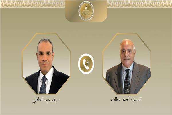 وزير الخارجية والتعاون الدولي والمصريين بالخارج ونظيره الجزائري
