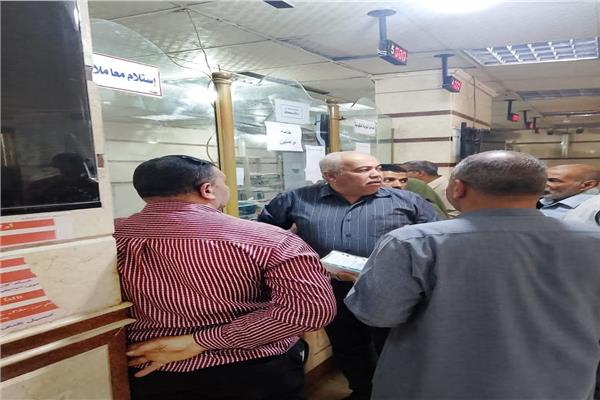 المهندس وائل جمعة خلال تواجده في المركز التكنولوجي 