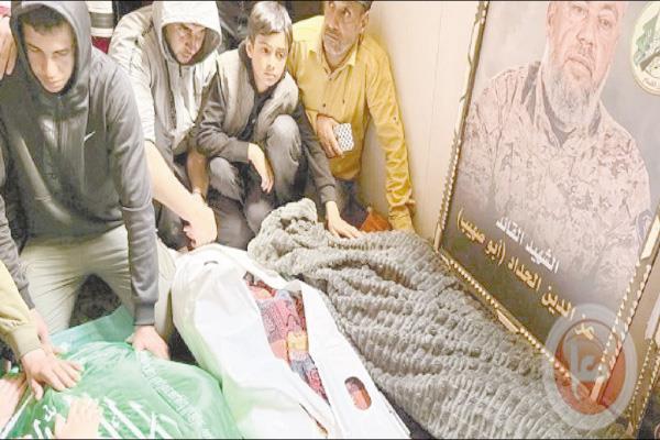 جثامين الحداد وأسرته