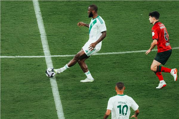 جانب من المباراة