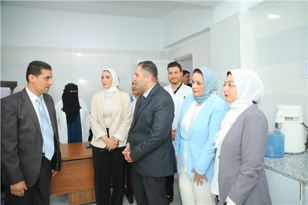 عيادة التأمين الصحي بكفر سعد