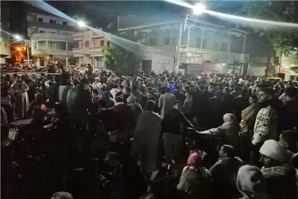 تشييع جثامين ضحايا لقمة العيش بالدقهلية  