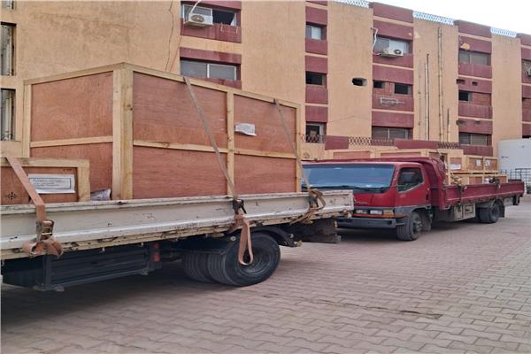 مستشفى السنبلاوين العام تستقبل أحدث جهاز أشعة مقطعية في مصر