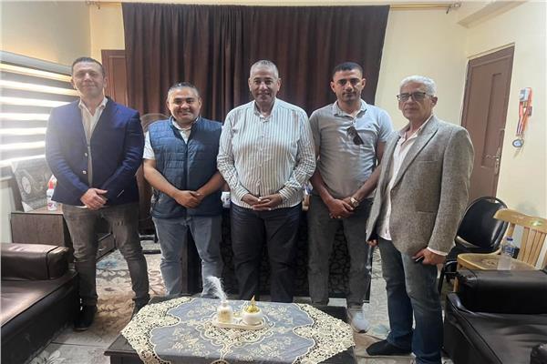 وفد وزارة الشباب لمتابعة والتفتيش المالي والإداري 