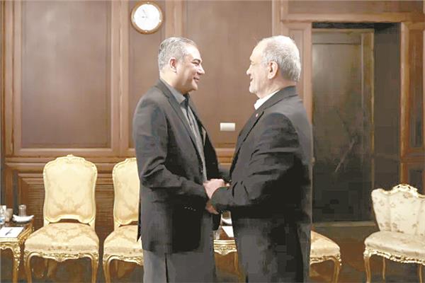 الرئيس الإيرانى يستقبل وزير الداخلية الباكستانى
