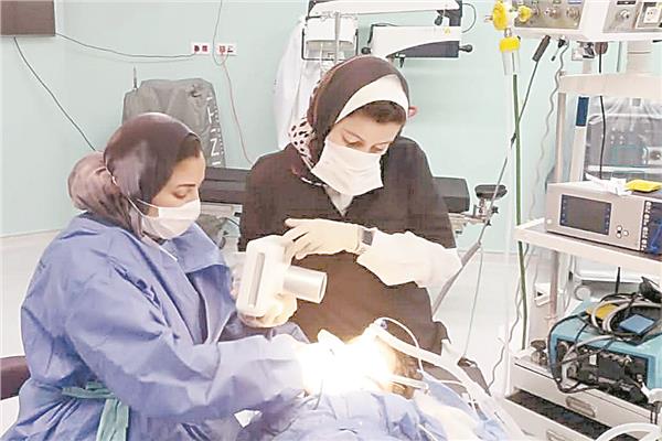 فريق طب الأسنان بمستشفى الشيخ زايد التخصصى
