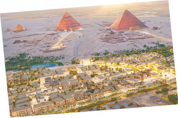 السحـر فـوق هضبــــة الهرم