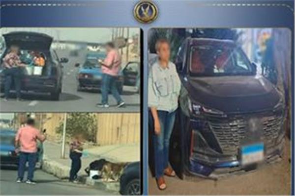 السيدة المتهمة
