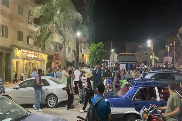  وداع حجاج سوهاج بميدان الشبان
