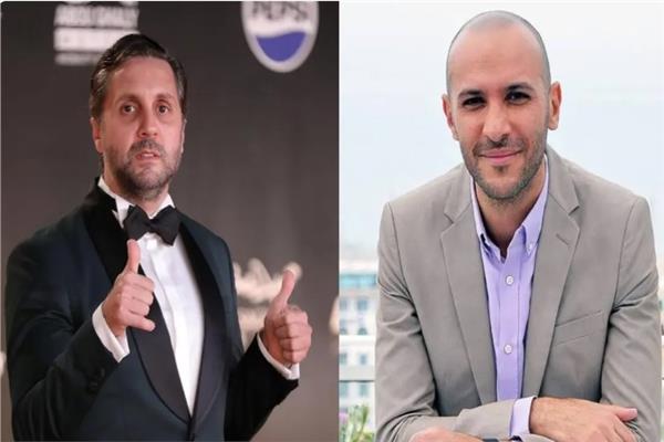 المخرج محمد دياب وهشام ماجد 