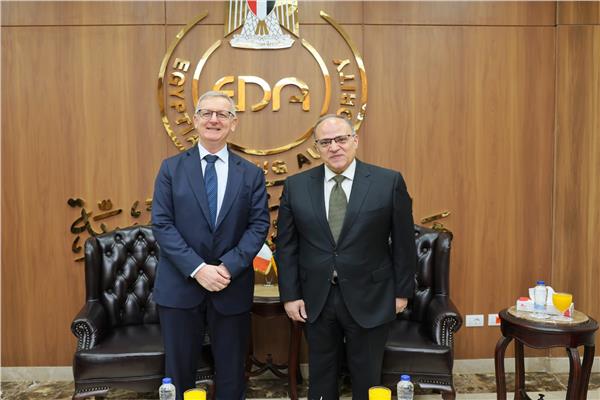 رئيس هيئة الدواء يستقبل سفير أيرلندا بالقاهرة 