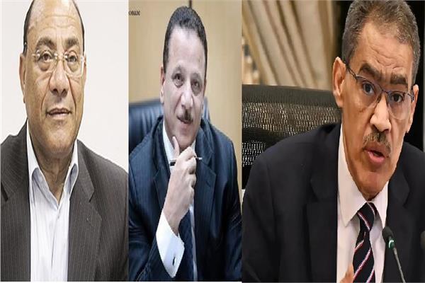 وزير الدولة للإعلام والكاتبان الصحفيان جمال حسين ونبيل عمر