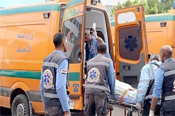 مصرع 6 أشخاص في تصادم مروع ببني سويف