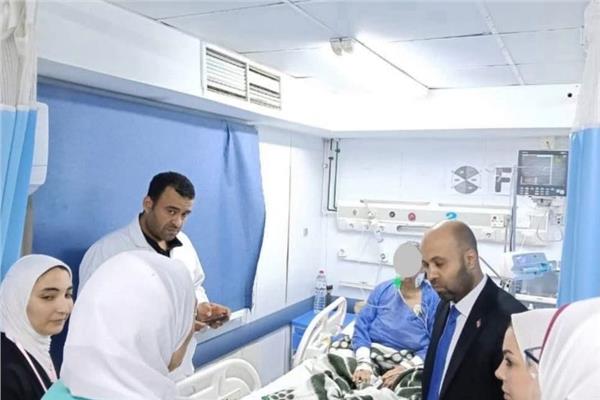  الدكتور أحمد بحلاق خلال الجولة