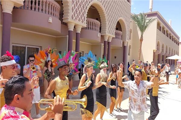 أجواء احتفالية بالغردقة