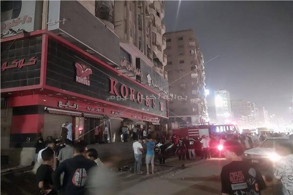 السيطرة على حريق بمتجر شهير في شبرا الخيمة
