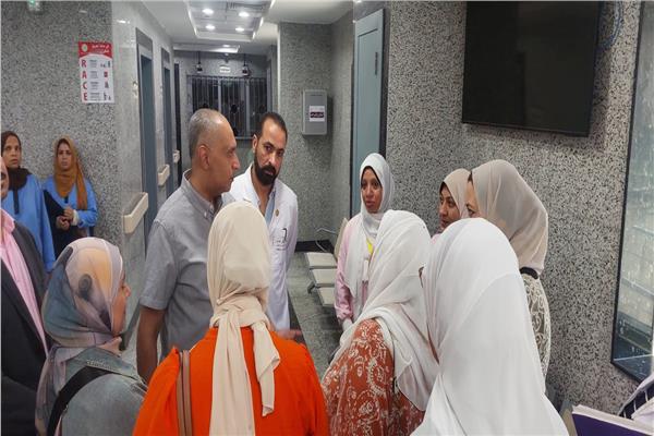 وكيل صحة الغربية يتفقد مستشفى طنطا العام