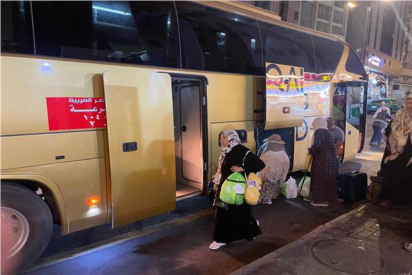  تفويج حجاج القرعة المتعجلين من مشعر منى