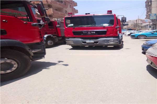 قوات الحماية المدنية بمديرية أمن الغربية