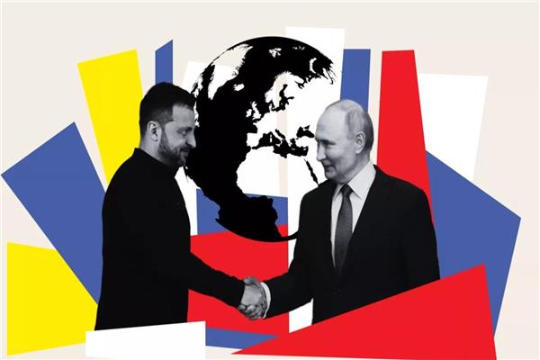 الرئيس الروسي ونظيره الأوكراني