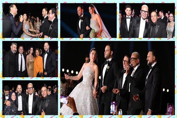 حفل زفاف ابنة شقيق عماد زيادة 